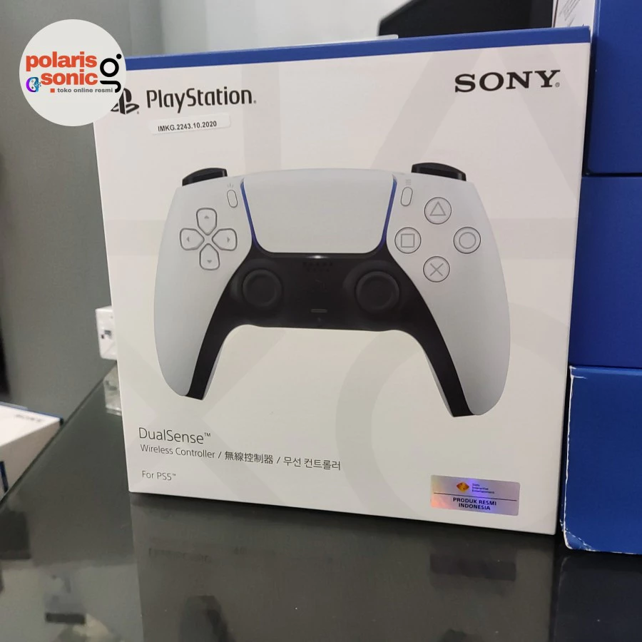 Stik Stick JoyStick PS5 DualSense Wireless Controller PS5 White / Putih ORIGINAL Sony